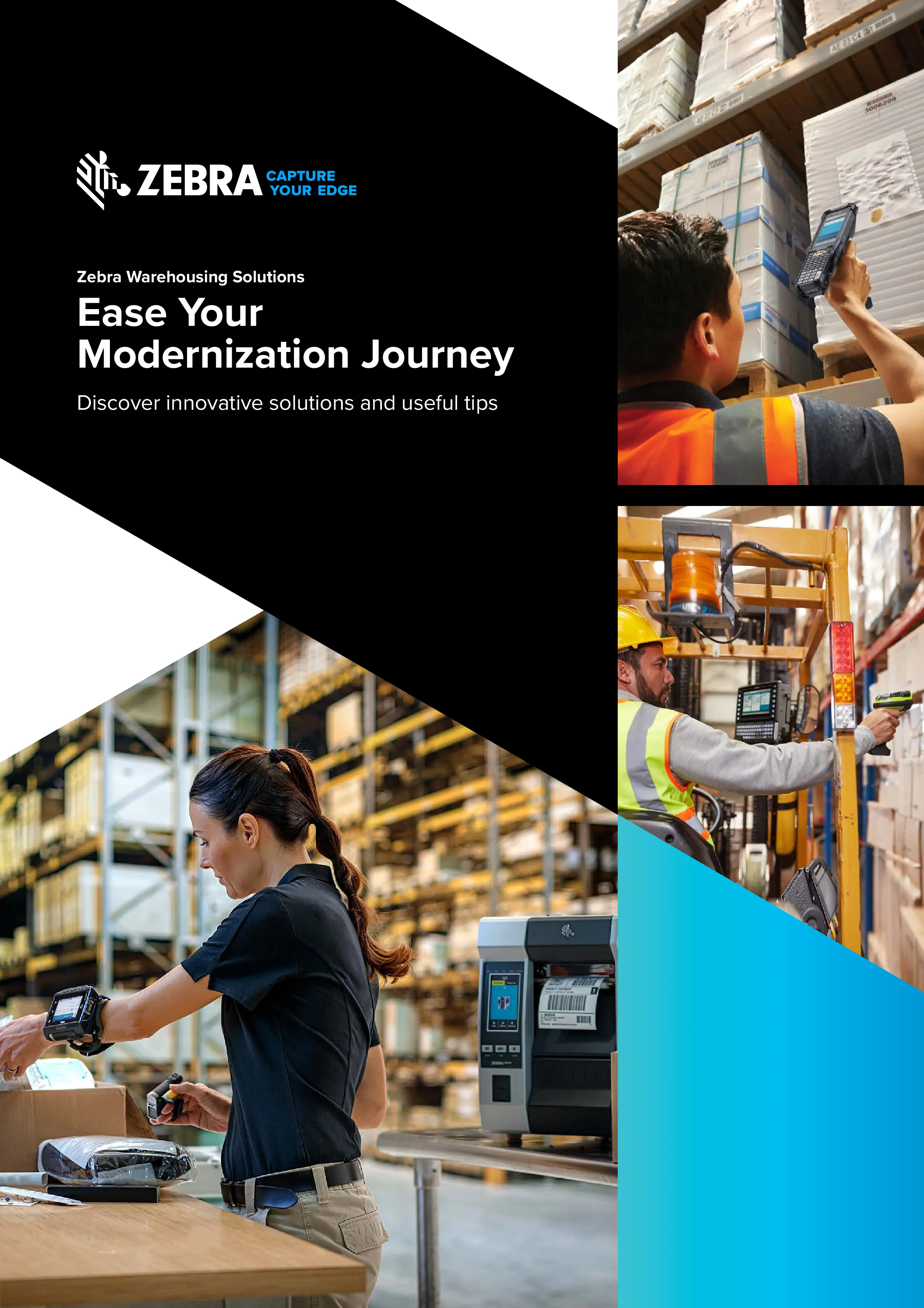 Zebra Warehousing Solutions Brochure (A4)
