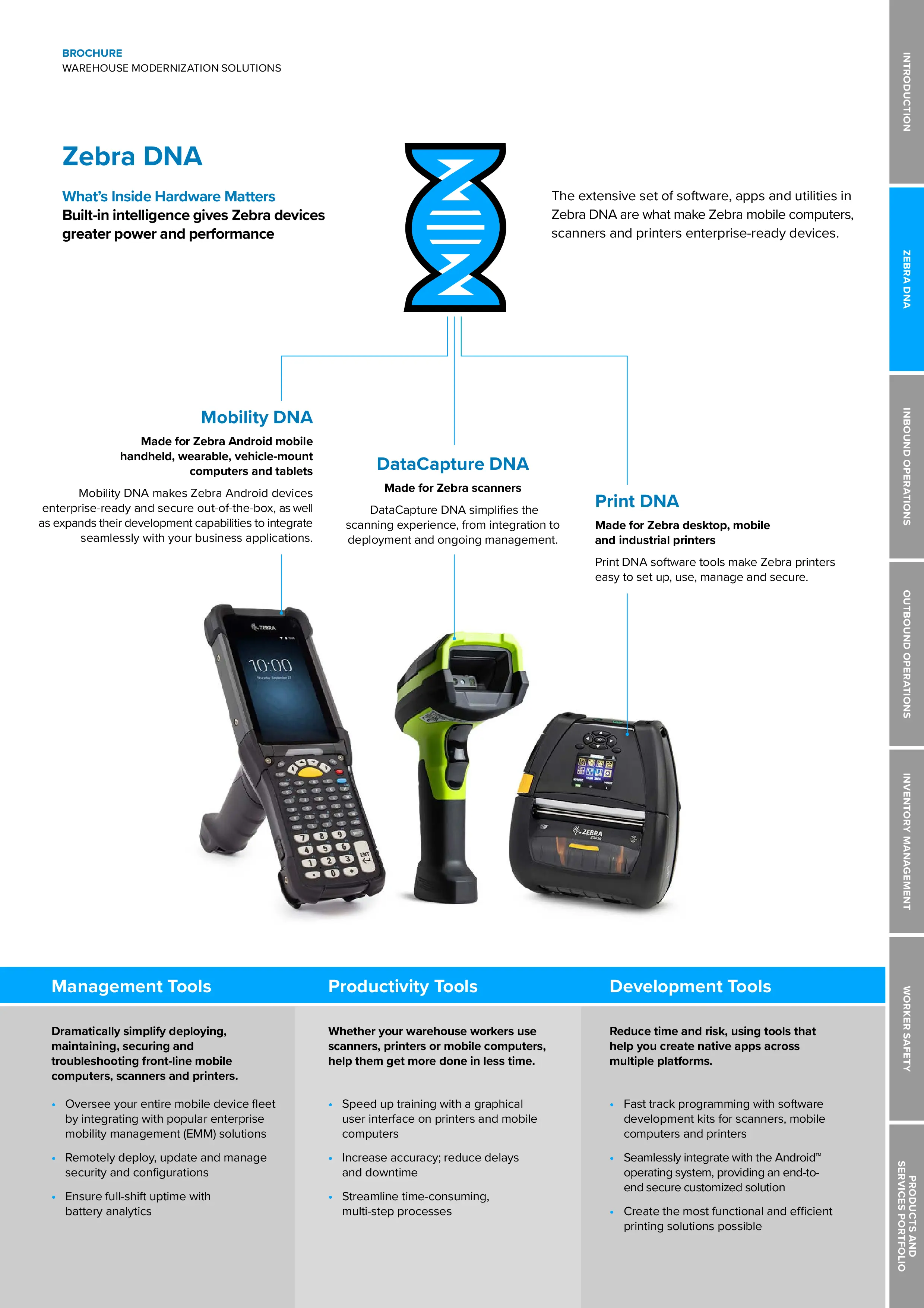 Zebra Warehousing Solutions Brochure (A4)