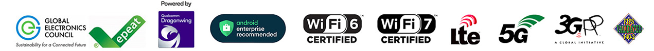 TC501 enterprise certifications (Android Enterprise, Wi-Fi, 5G, FIPS)